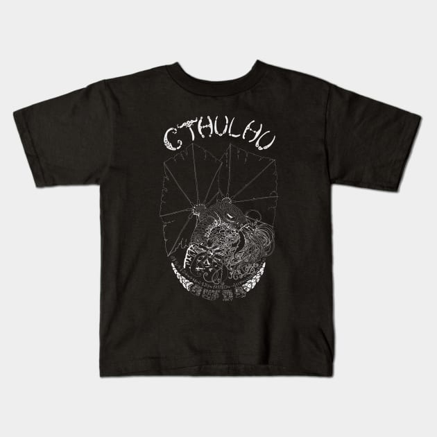 Cthulhu Kids T-Shirt by NocturnalSea